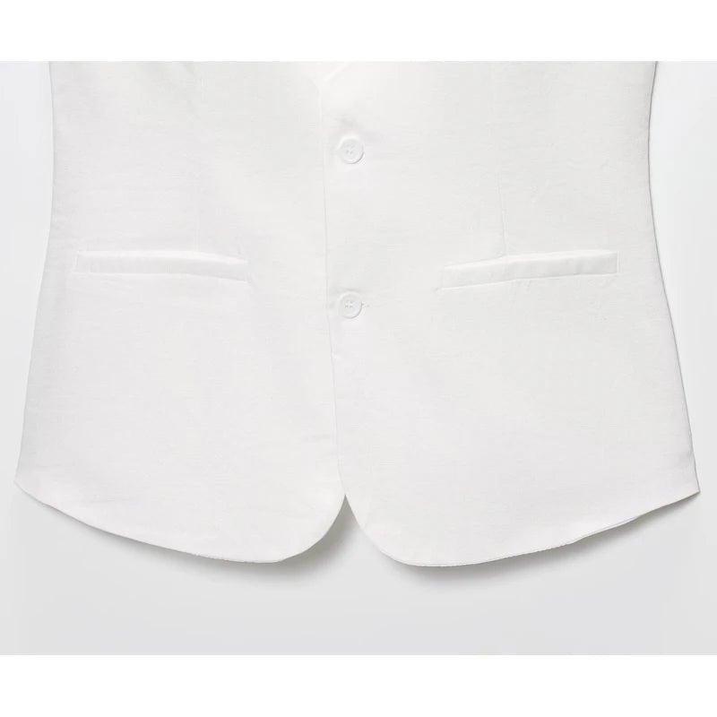 Elegant Tailored Vest Camisole