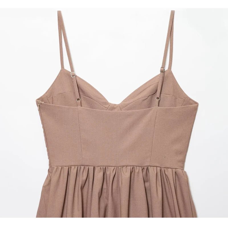 Lustrous Sweetheart Midi Dress