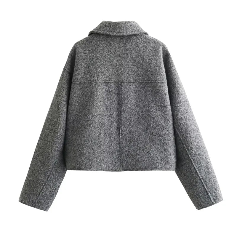 High Street Wool-Blend Coat