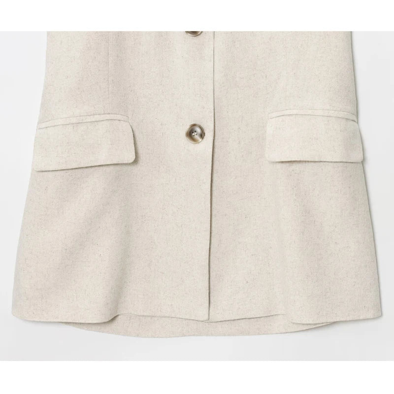 Tailored Halter Longline Vest