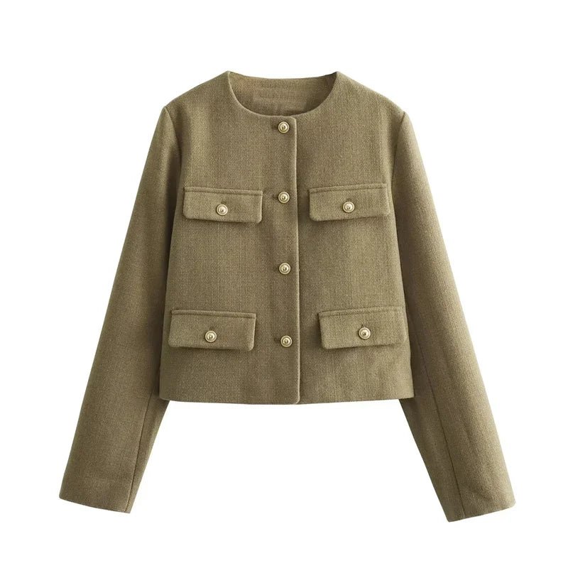 Office Lady Tweed Jacket