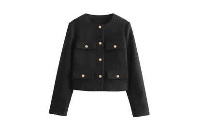 Office Lady Tweed Jacket