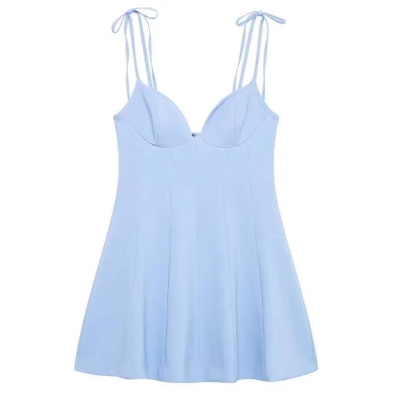 Lustrous Mini Camisole Dress