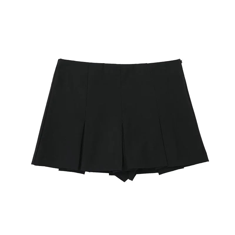 Pleated Tailored Skort