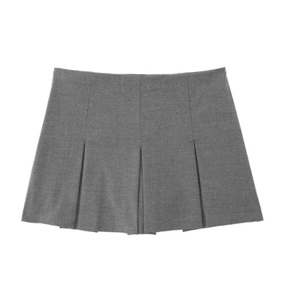 Pleated Tailored Skort