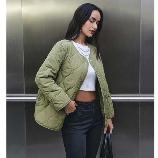 Quilted Streetwear Liner Jacket