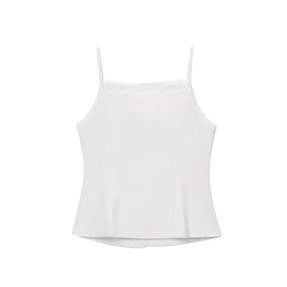 Elegant Tailored Vest Camisole
